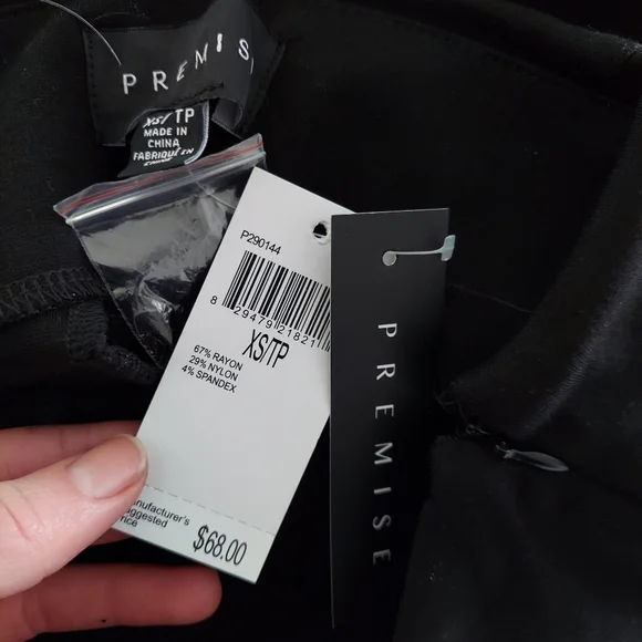 High Waist, Flared leg, Military button Dress Slacks - Picture 6 of 6